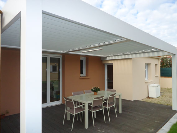 pergola lames orientables quimper